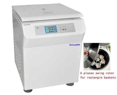 قیمت خوب سانتریفیوژ کم سرعت سانتریفیوژهای کف یخچال دار با حجم بالا 6000rpm/4000ml آنلاین