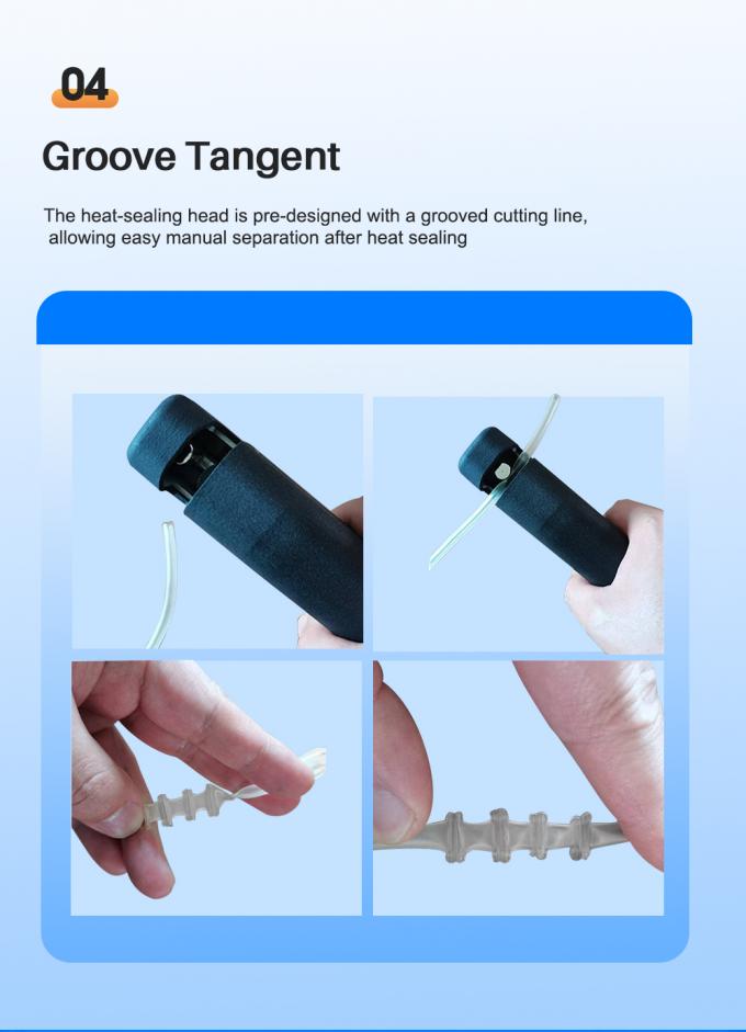 دستگاه سیلر لوله کیسه خون PVC Cenlee برای بیمارستان ها، دستگاه سیلر لوله برای بانک خون 2