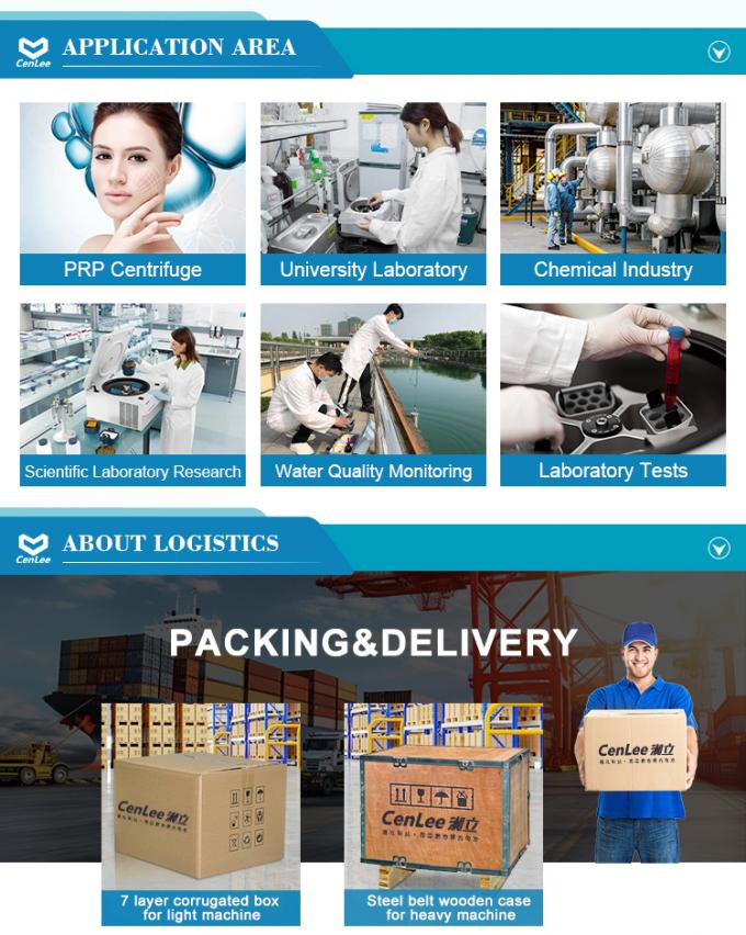 سانتریفیوژ آزمایشگاهی Cenlee5K، 2 لیتری، 2000 میلیلیتری، 4x500 میلیلیتری، دستگاه سانتریفیوژ با حجم زیاد 3