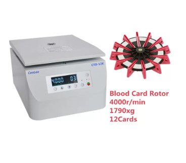 قیمت خوب حالت RCF/PRM درایو موتور بدون جاروبک DC کارت خون سانتریفیوژهای پزشکی نمونه پلاسمای خون سانتریفیوژ آنلاین