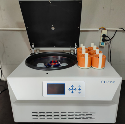 قیمت خوب Benchtop سانتریفیوژ کم سرعت یخچالی 3000 میلی لیتر سانتریفیوژ بانک خون با حجم بالا آنلاین