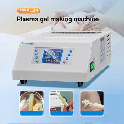 دستگاه تولید ژل پلاسما با ظرفیت بالا PPP Filler PRP Noise dB ≤ 55 Max ظرفیت 10*10 ml