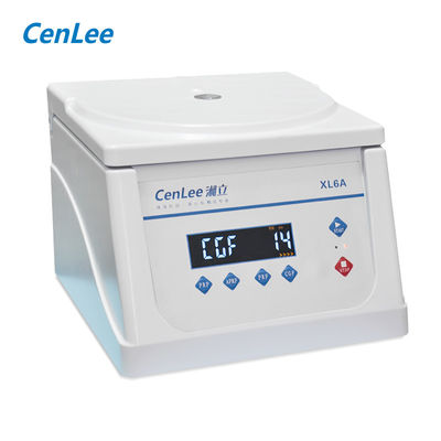 Small Benchtop PRP Centrifuge with 4000rpm Max Speed 2200xg RCF and 8x15ml Capacity for Blood Plasma Separation
