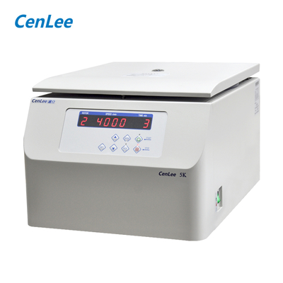 قیمت خوب سانتریفیوژ آزمایشگاهی Cenlee5K، 2 لیتری، 2000 میلی‌لیتری، 4x500 میلی‌لیتری، دستگاه سانتریفیوژ با حجم زیاد آنلاین