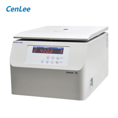 سانتریفیوژ آزمایشگاهی Cenlee5K، 2 لیتری، 2000 میلی‌لیتری، 4x500 میلی‌لیتری، دستگاه سانتریفیوژ با حجم زیاد