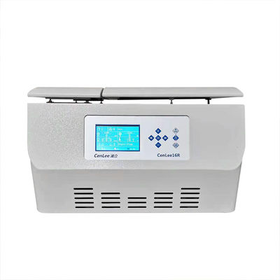 CenLee16R 16600rpm ظرفیت بزرگ / حجم بانک خون سانتریفیوژ میز یخچال خون سانتریفیوژ ماشین N.W 68KG