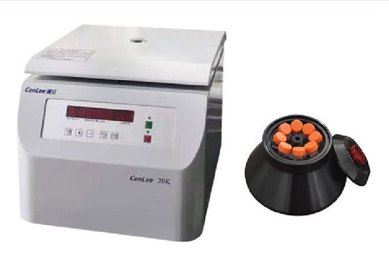 قیمت خوب دستگاه سانتریفیوژ روتور زاویه ثابت 20000 دور در دقیقه سانتریفیوژ 600 میلی لیتری برای آزمایشگاه / زیبایی / بالینی / ایستگاه خون آنلاین