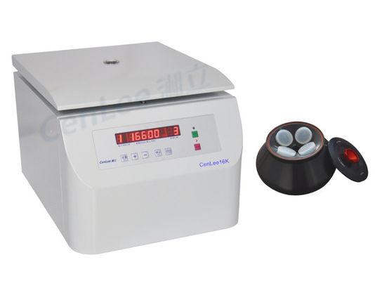قیمت خوب نمایشگر LED 16600RPM ثابت زاویه روتور سانتریفیوژ با سرعت بالا 21532RCF آنلاین