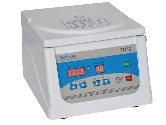 4000r / Min Plastic Housing Clinical Benchtop سانتریفیوژ کوچک 120 میلی لیتر فلز